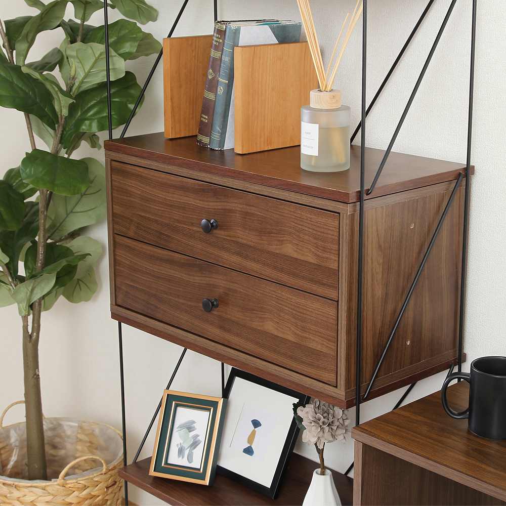 EZBO コネクトボックス 引出2杯 MBR 51407 メーカー直送 ▼返品・キャンセル不可【他商品との同時購入不可】