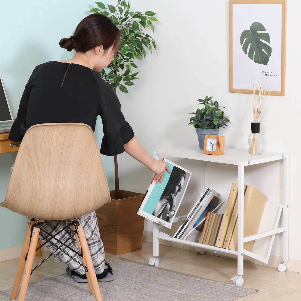 ファイルワゴン1段 83984 メーカー直送 ▼返品・キャンセル不可【他商品との同時購入不可】