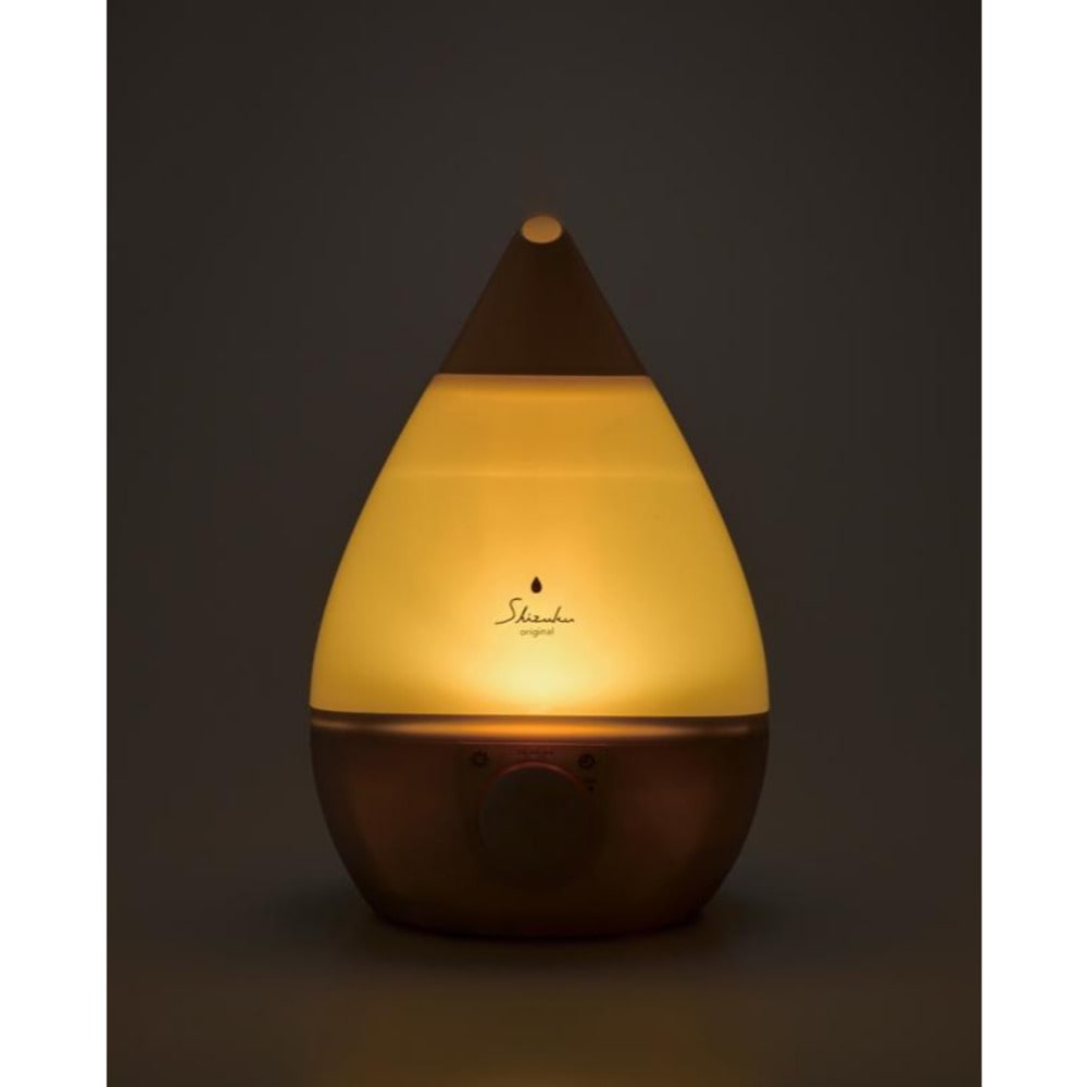 超音波式アロマ加湿器 SHIZUKU ASZ-330-WH タッチパネル式 無段階加湿量調節 自動OFF機能 ソイミルク 1台