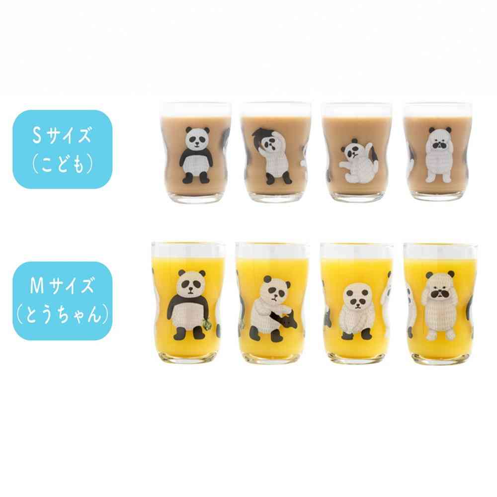 アデリア つよいこグラスM パンダ銭湯