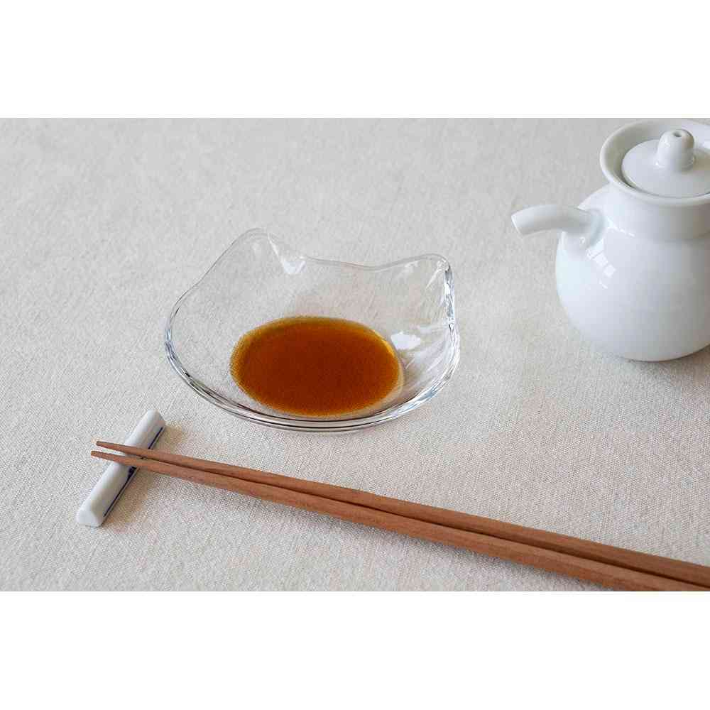 アデリア 豆皿 猫 1個