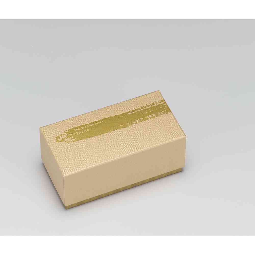 アデリア プレミアムニッポンテイスト 金一文字 酒グラスペアセット 90ml×2個