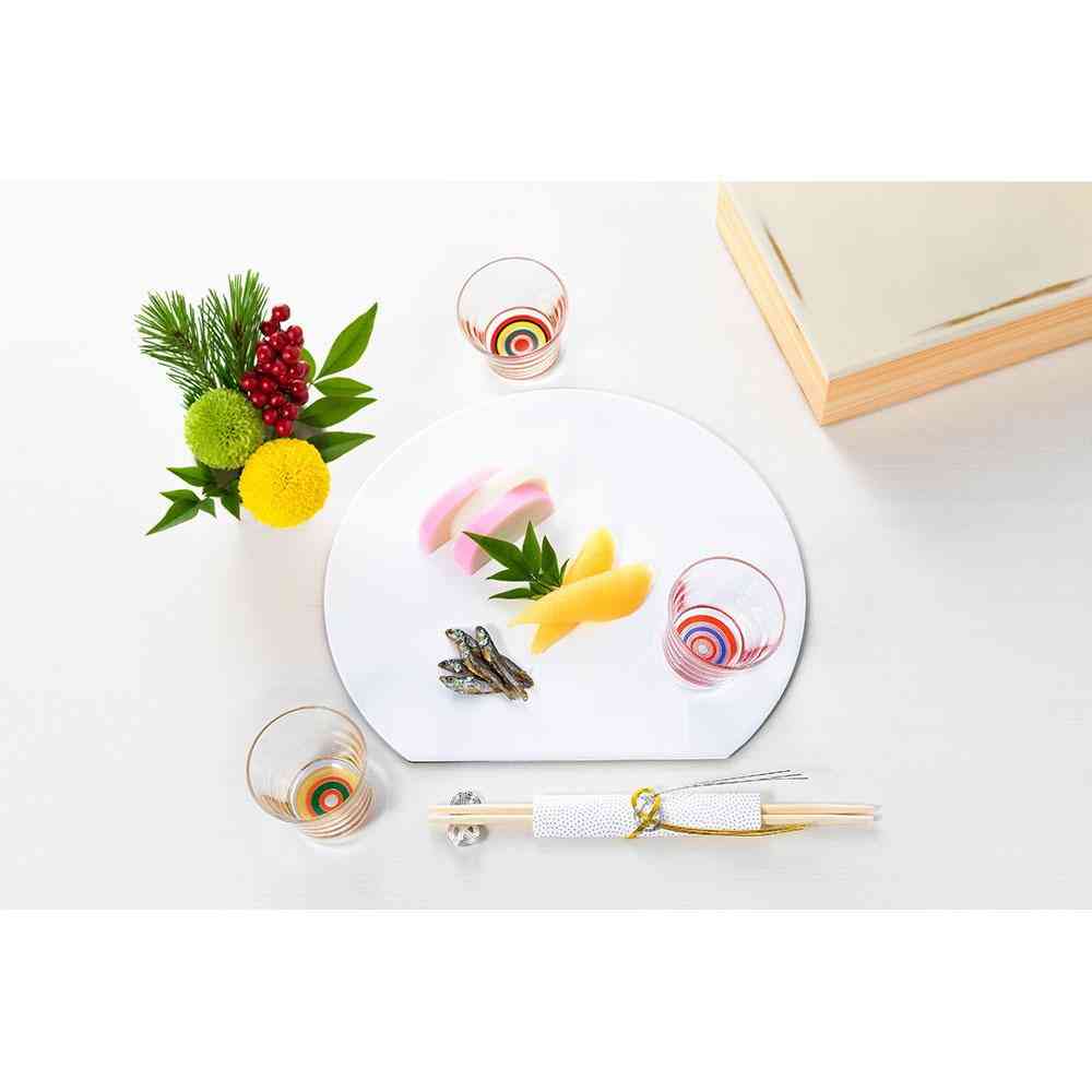 アデリア めでたmono 独楽 盃揃え 70ml×3個