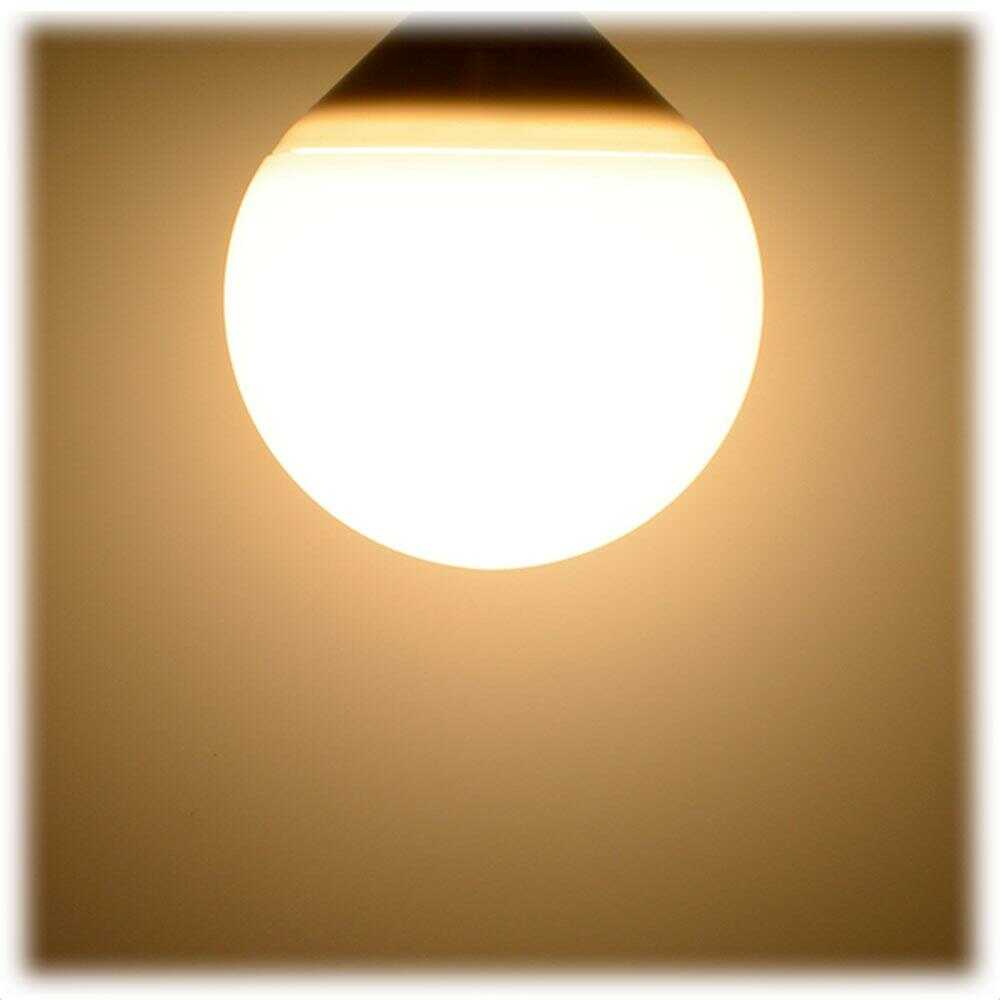 オーム電機 LED電球 ボール電球形 E26 60形相当 1個 電球色