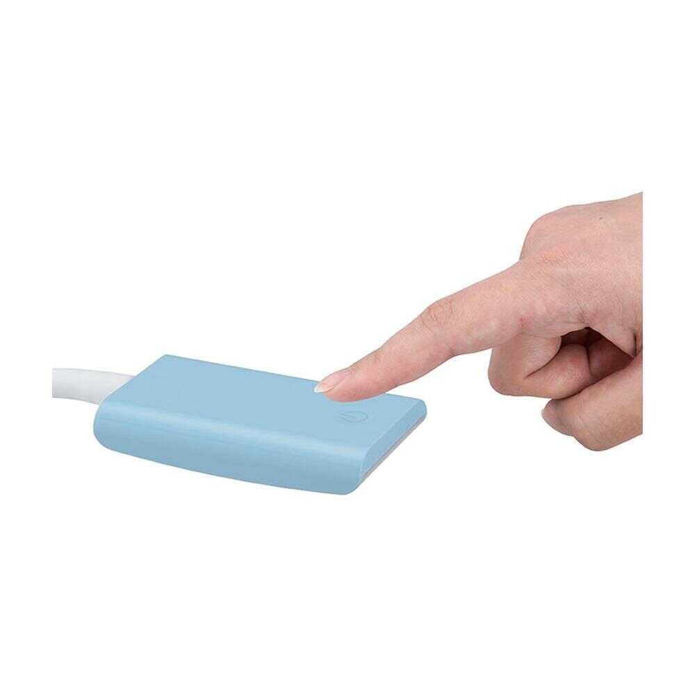 オーム電機 LEDデスクランプ 440lm ブルー ブルー