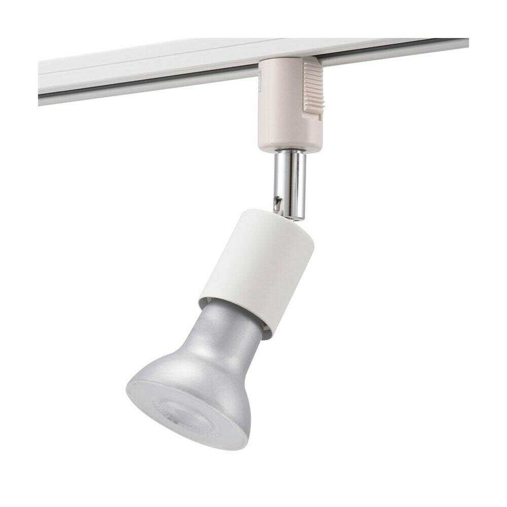 オーム電機 レールライト ライティングダクト用 E26口金 ホワイト