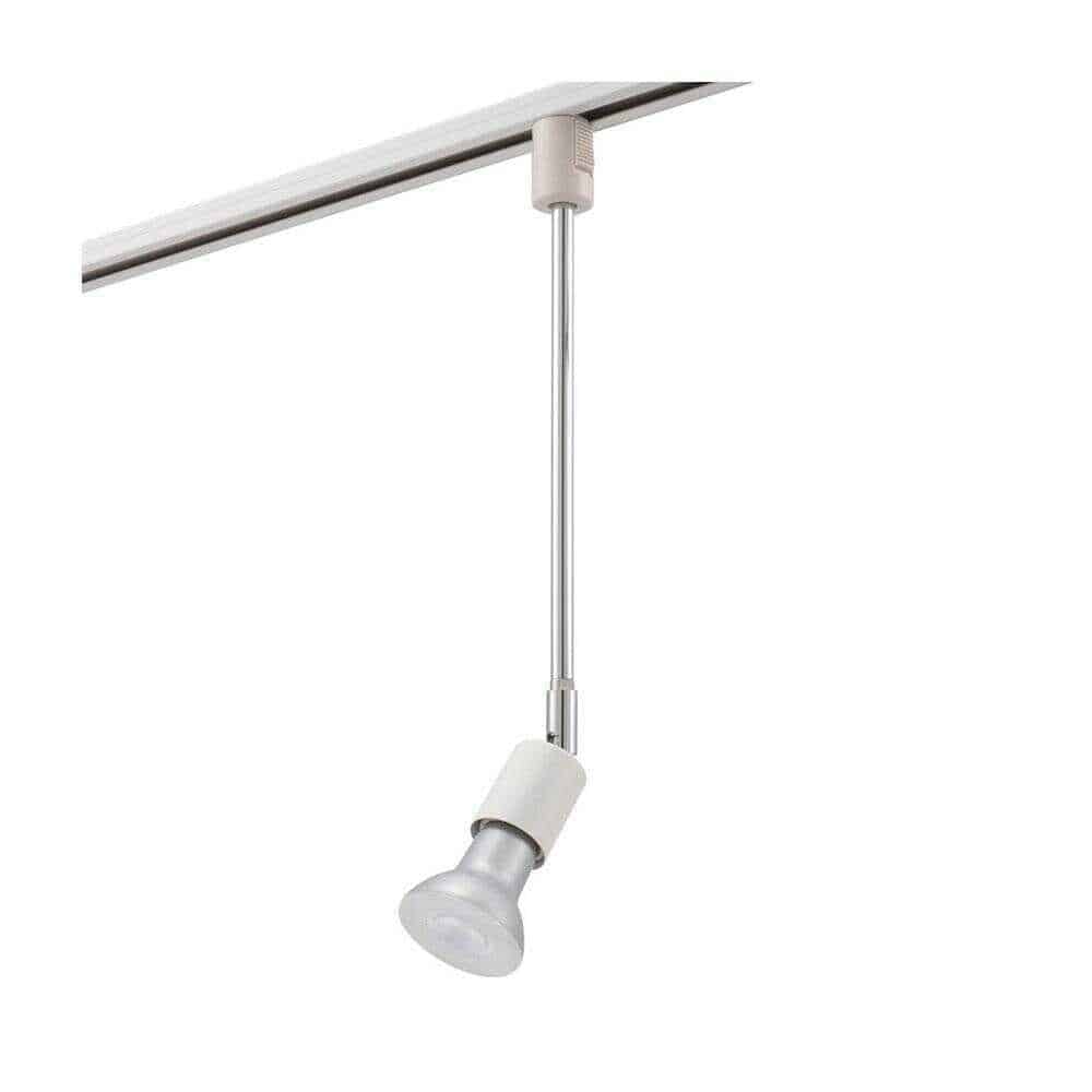 オーム電機 レールライト ライティングダクト用 E26口金 L ホワイト