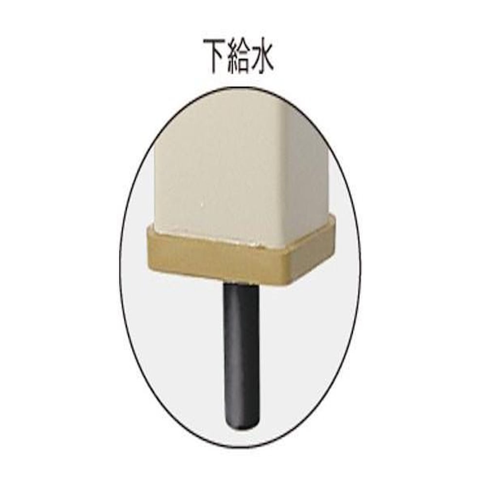 PC水栓柱 御影 T8010-70X900-MI 【直送品】 返品・キャンセル・他商品と同時購入は不可