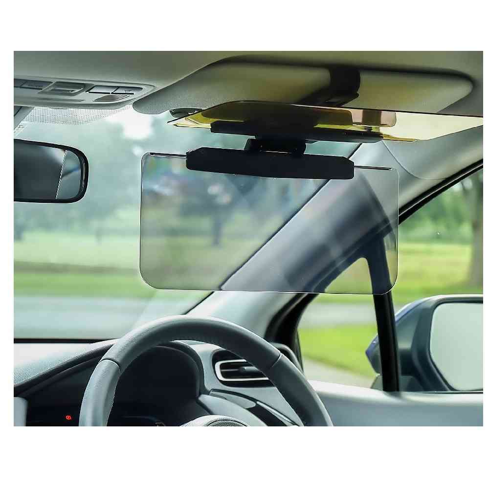 星光産業 Wサンバイザー M EE71 スモーク/イエロー