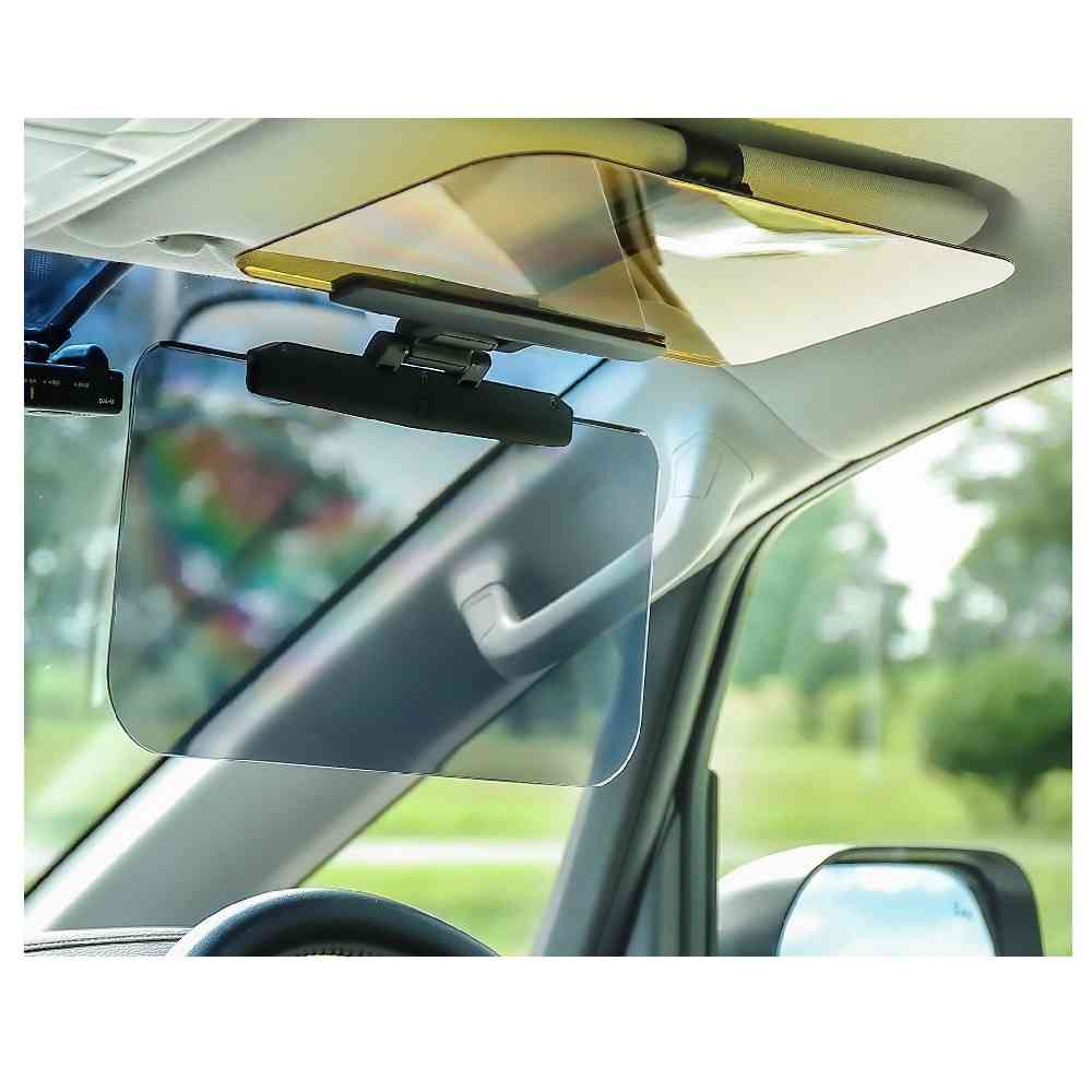 星光産業 Wサンバイザー L EE72 スモーク/イエロー