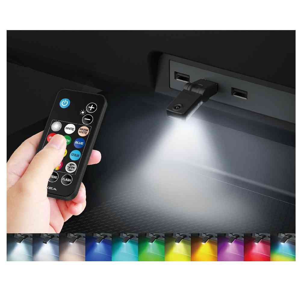 星光産業 リモコン付スイングUSBライト A EL179