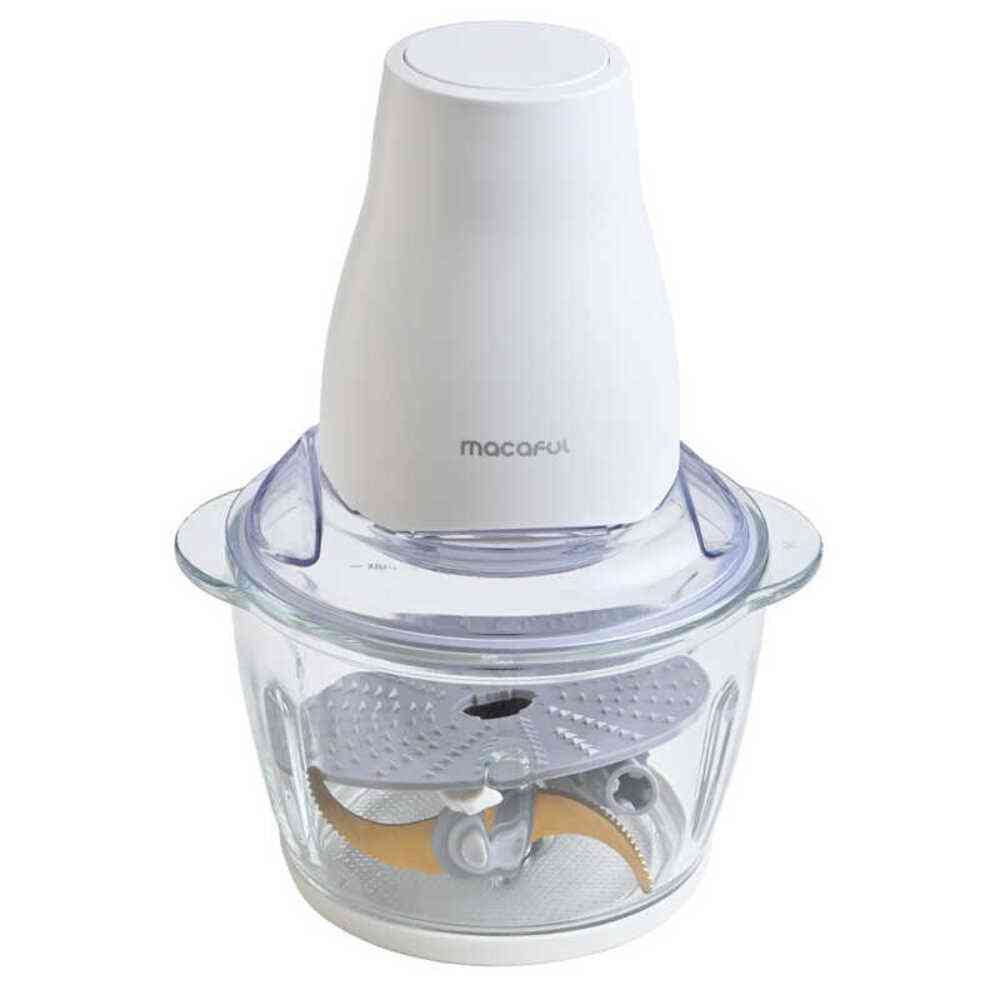 マカフル らく洗いフードプロセッサー 1台 ホワイト
