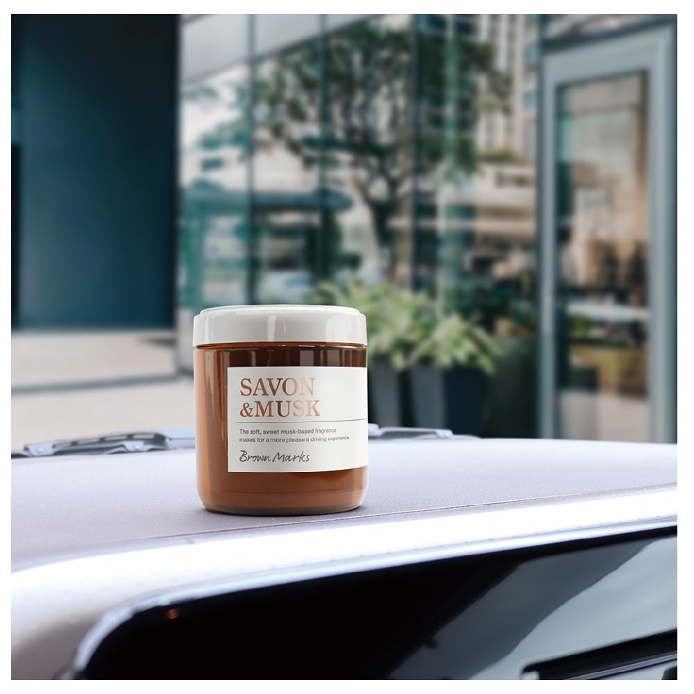 晴香堂 ブラウンマークスザムスクゲル サボン&ムスク 160ml