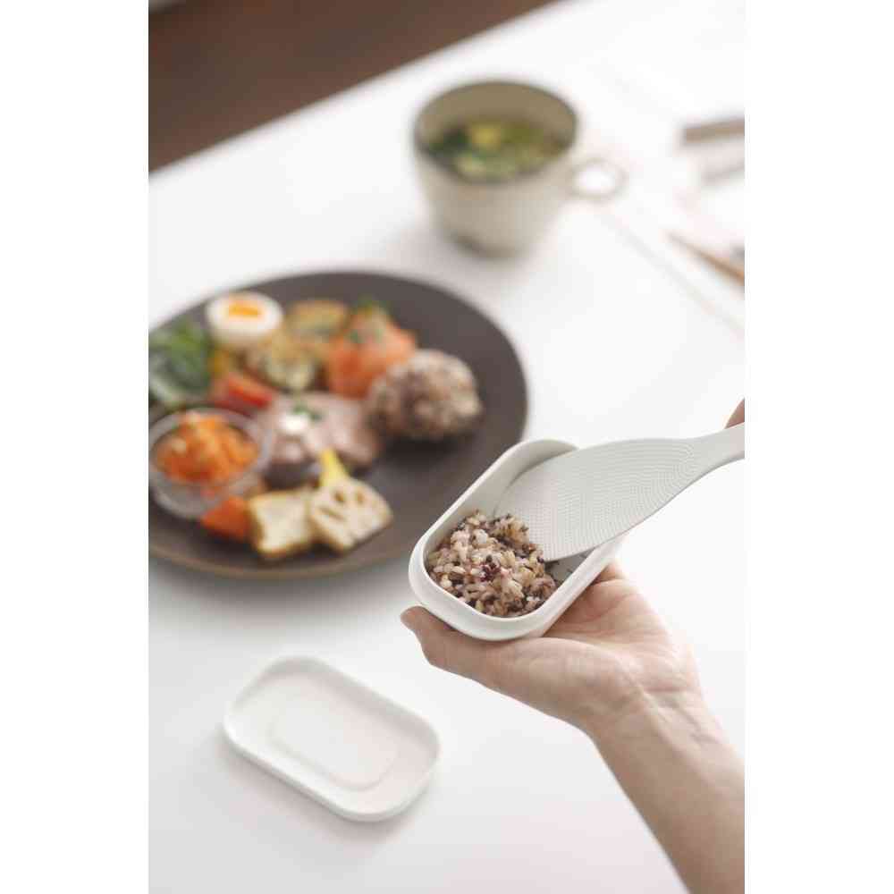 マーナ 極 冷凍ごはん容器 小 ホワイト