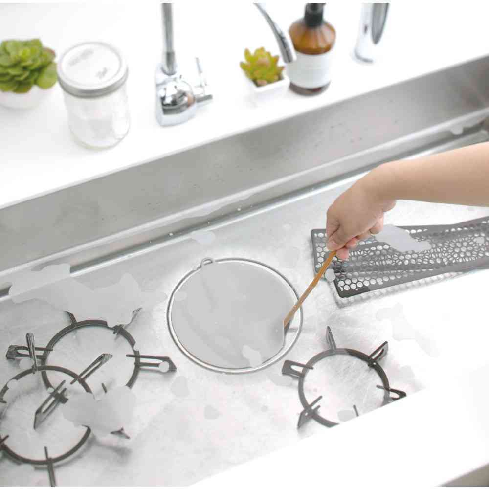 マーナ つけ置き洗いキャップ グレー