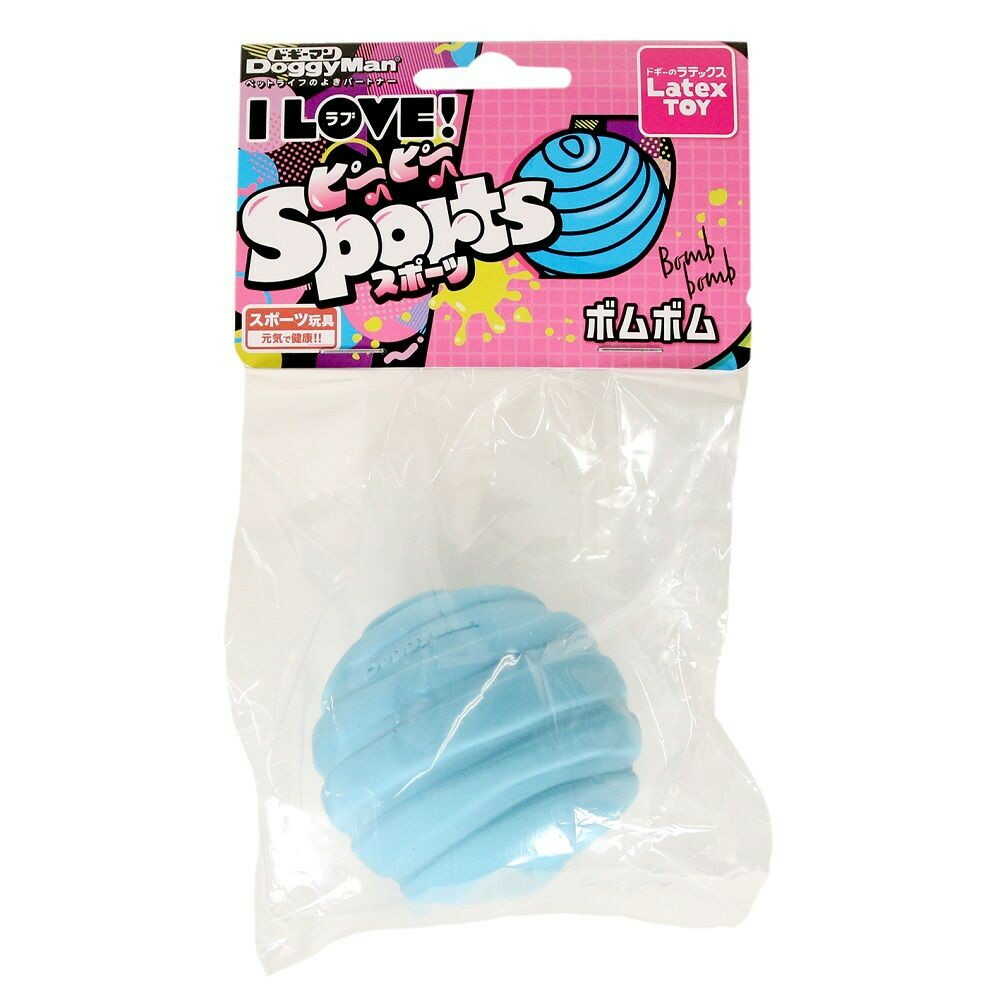 ラテックストイ I LOVEピーピースポーツ ボムボム ○色の選択不可