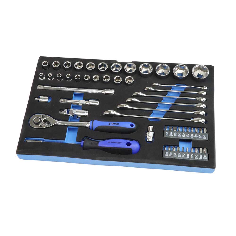 整備工具セット ミニチェスト EST-2670BK 【直送品】 返品・キャンセル