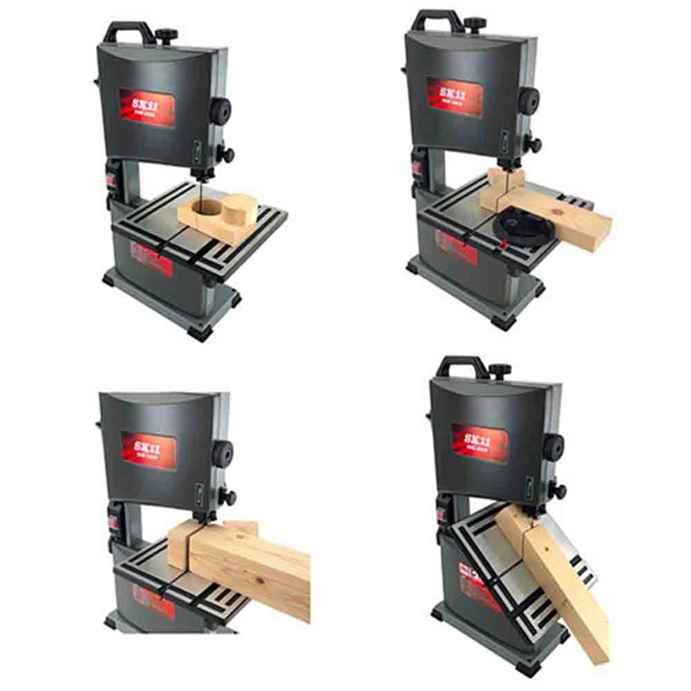 木工用バンドソー SWB-300W メーカー直送 ▼返品・キャンセル不可【他商品との同時購入不可】