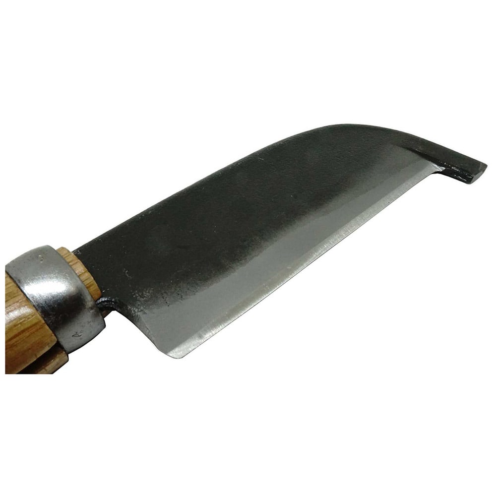 小型石付きエビ鉈 全鋼 【直送品】 返品・キャンセル・他商品と同時購入は不可