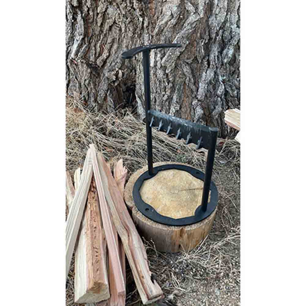 薪割り台 オープンタイプ SCS-1 メーカー直送 ▼返品・キャンセル不可【他商品との同時購入不可】