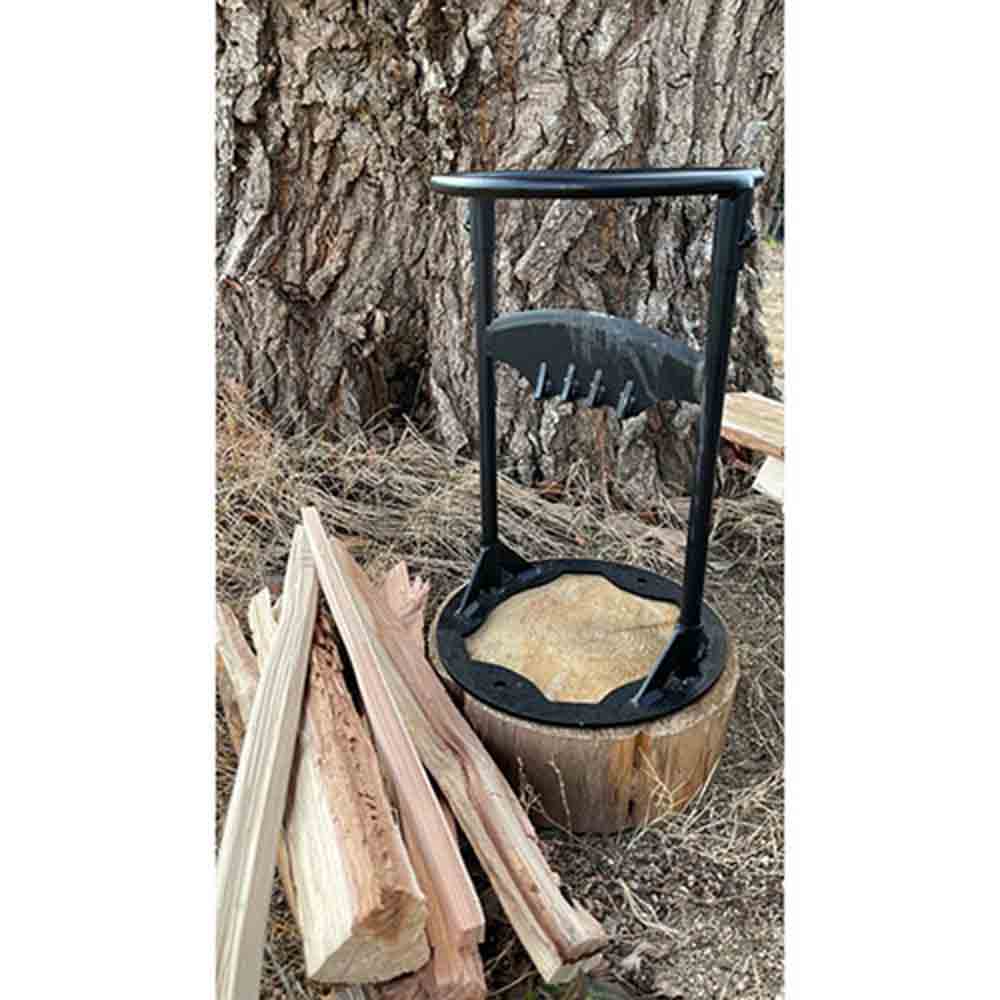 薪割り台 リングタイプ SCS-2 メーカー直送 ▼返品・キャンセル不可【他商品との同時購入不可】