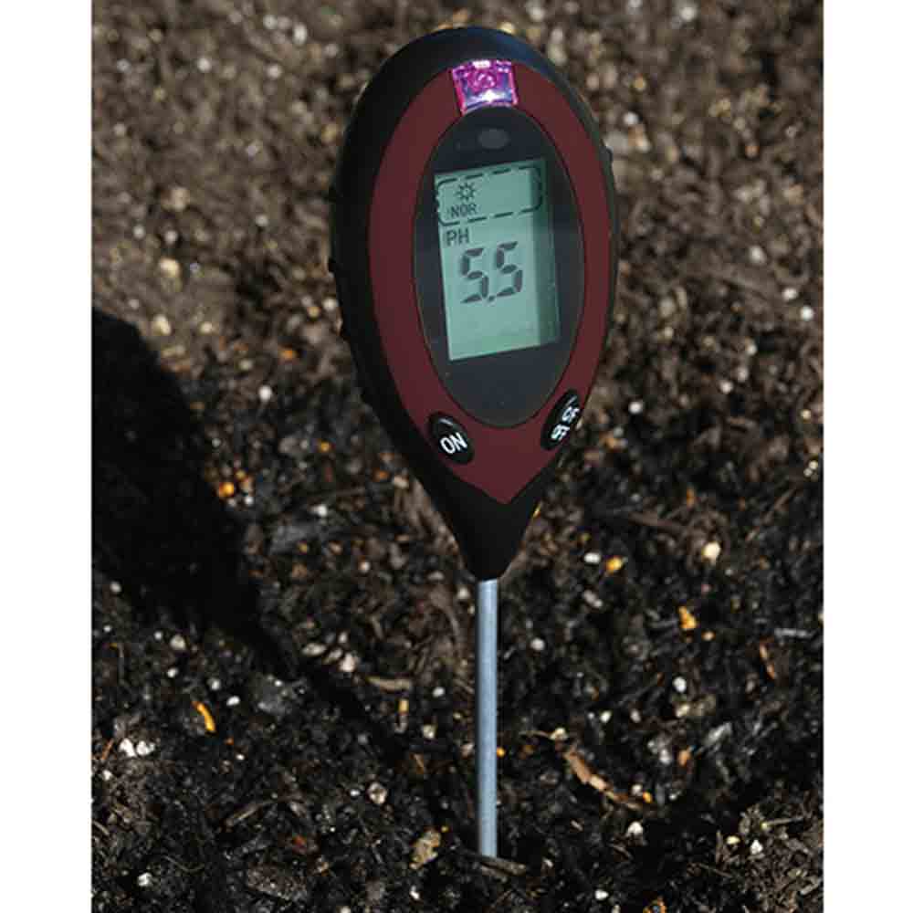 デジタル土壌酸度計土壌水分計 SKS-4 メーカー直送 ▼返品・キャンセル不可【他商品との同時購入不可】