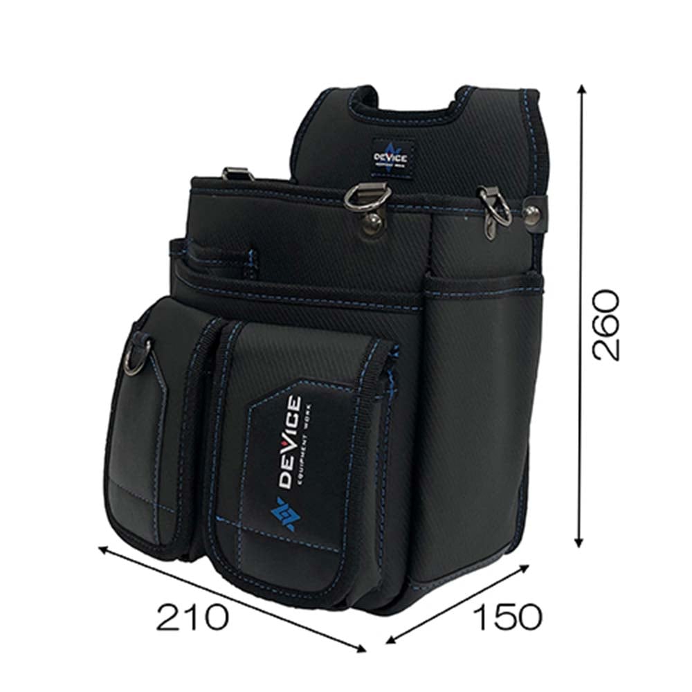 腰袋 ポケット付き DVC-JY10 メーカー直送 ▼返品・キャンセル不可【他商品との同時購入不可】