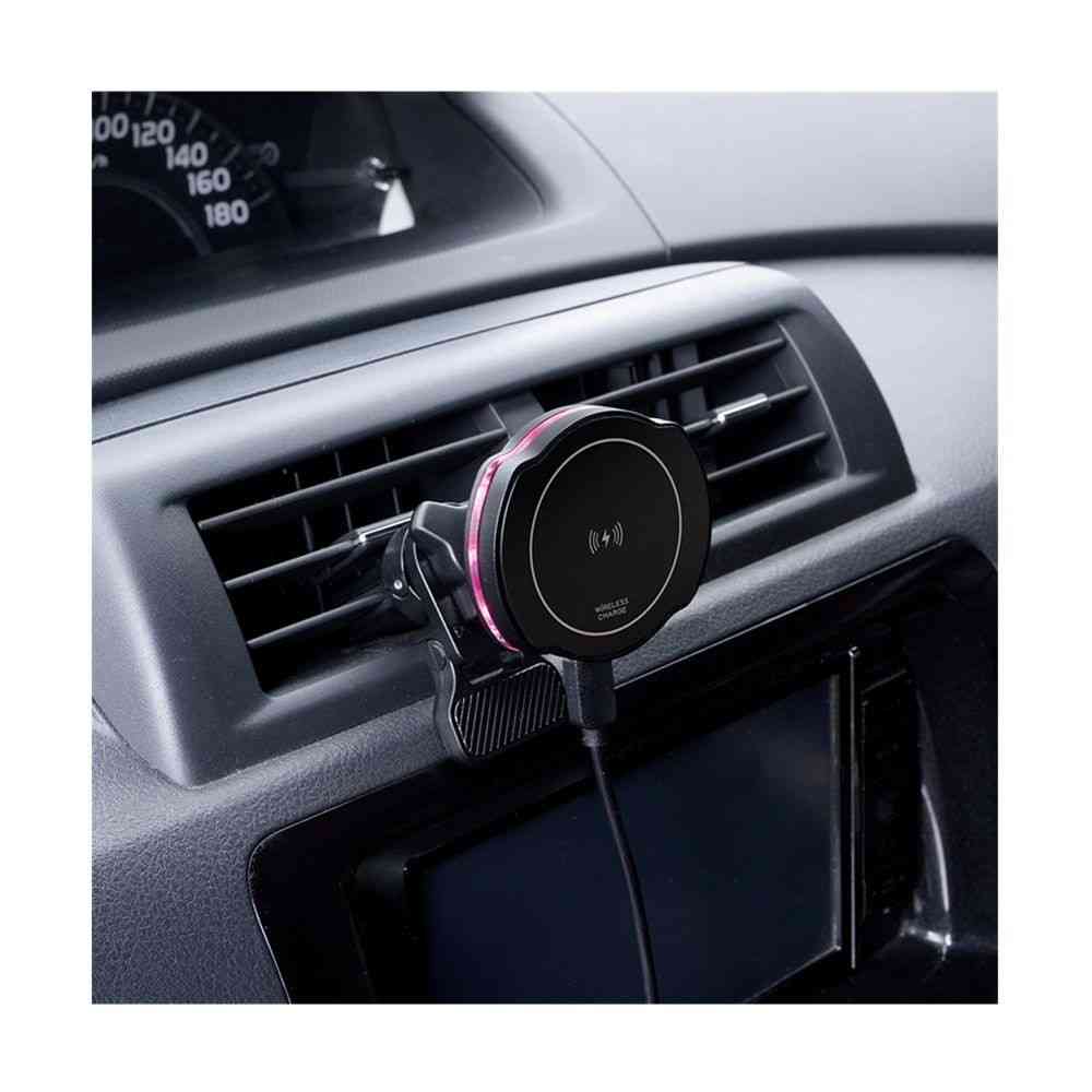 槌屋ヤック ワイヤレスチャージ マグホルダー エアコン PF418