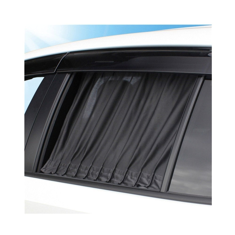 槌屋ヤック スリムカーテンドレーブ2ブラックL LS133