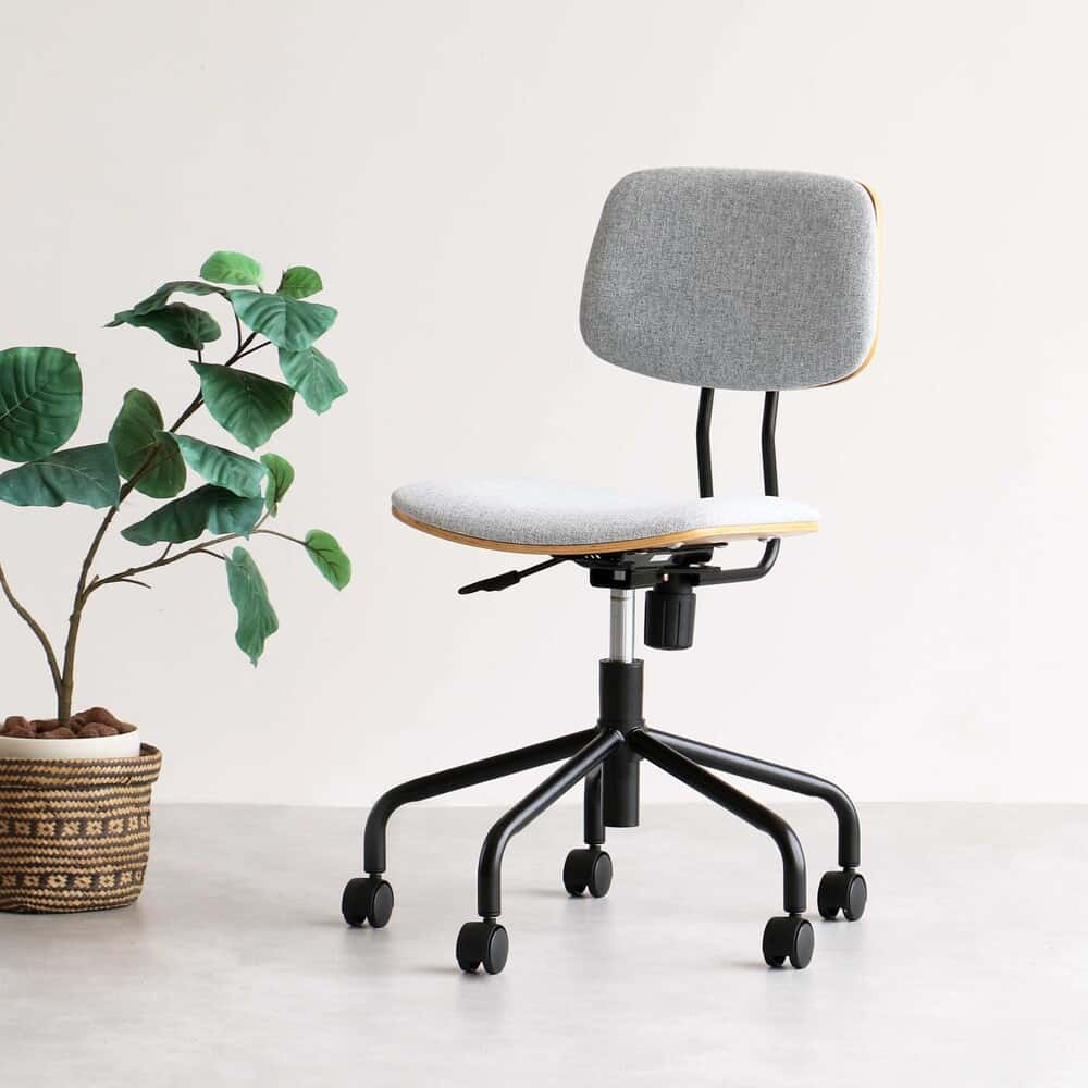 デスクチェア オフィスアームチェア OFC-3723LGY 【直送品】 返品・キャンセル・他商品と同時購入は不可