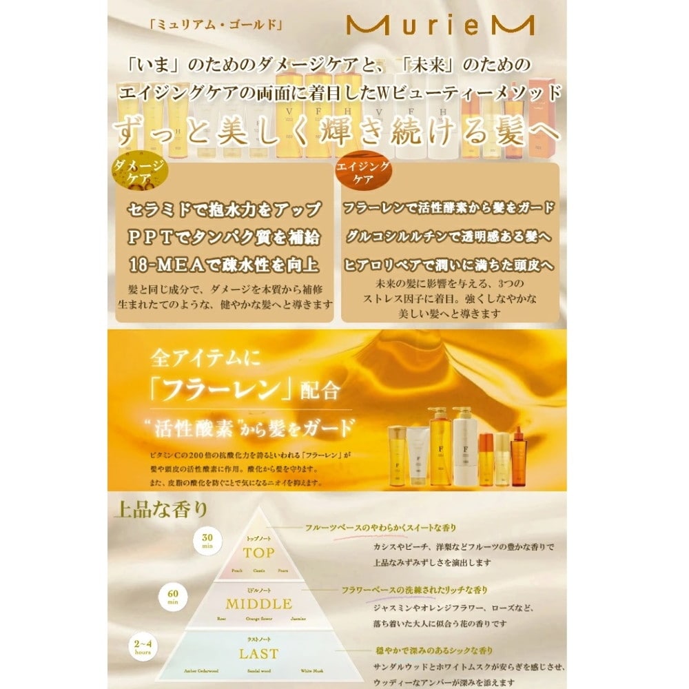 ナンバースリーミュリアムシャンプーVレフィル500ml