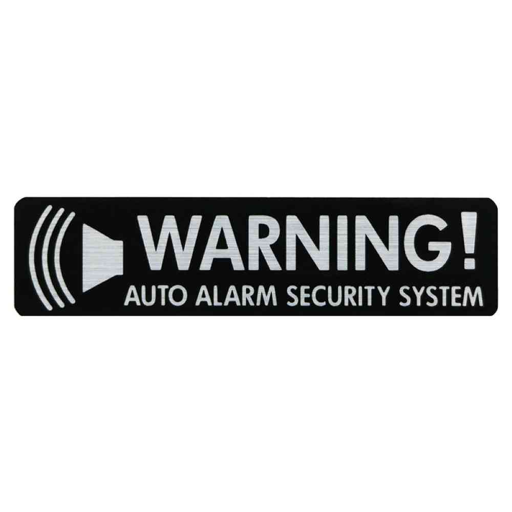 東洋マーク T-400 ステッカー WARNING! Zー3397