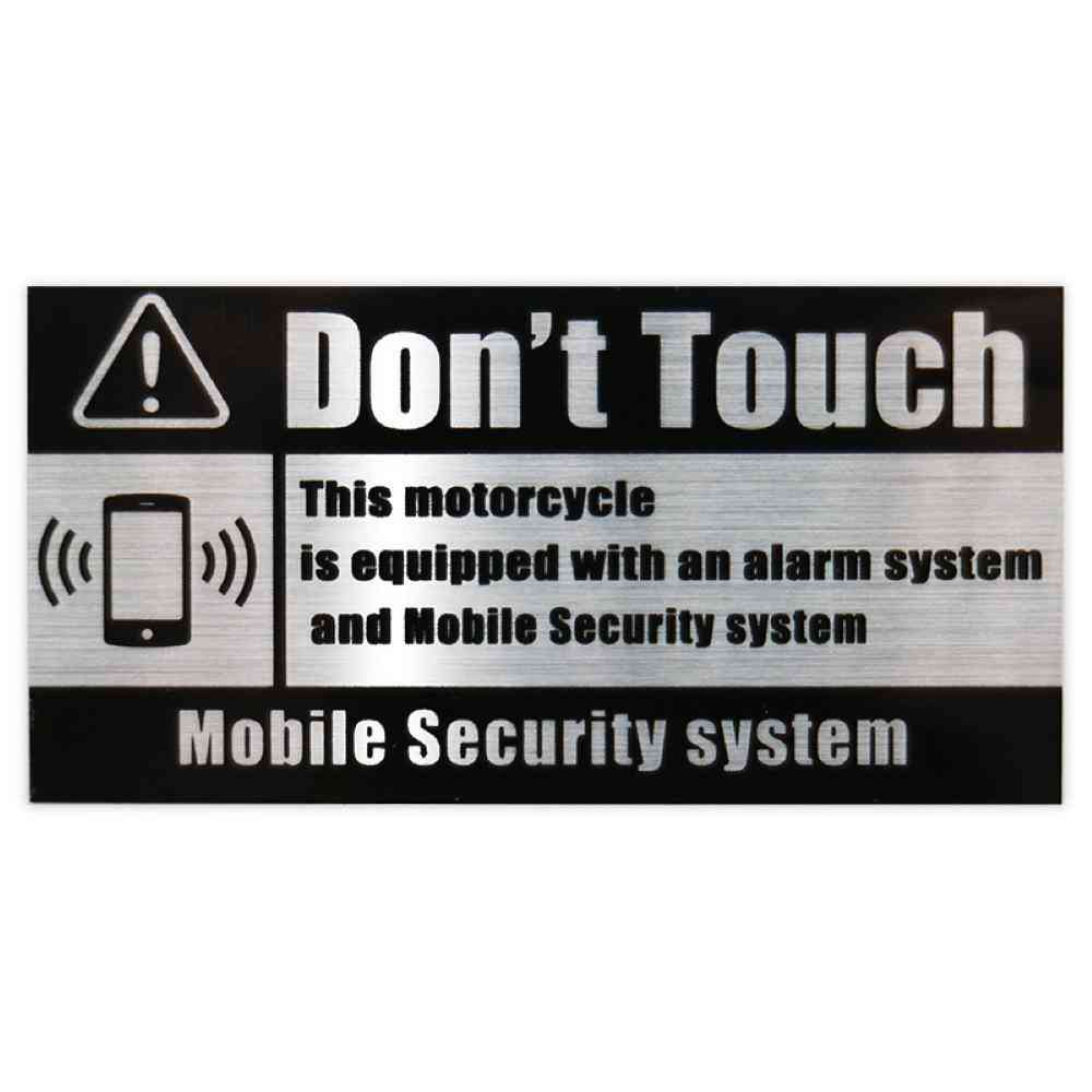 東洋マーク T-400 ステッカー バイクセキュリティ モバイル Zー3522