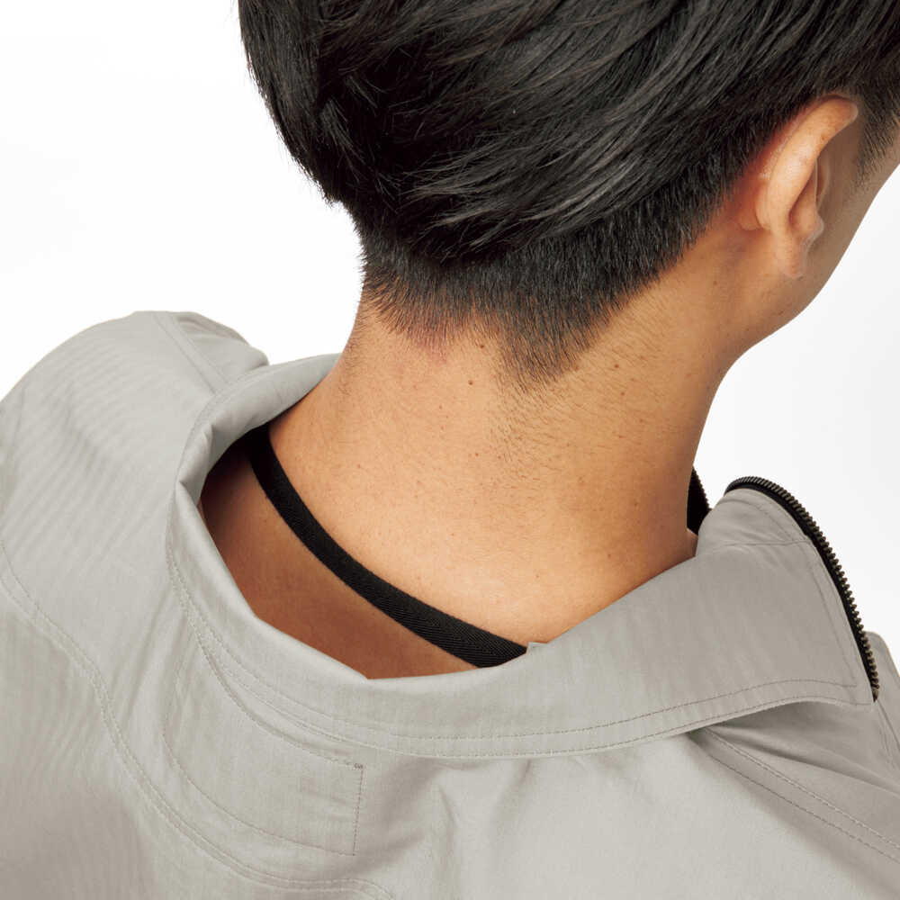 XEBEC 綿薄手現場服ヘリンボン空調服 サンドベージュ 【直送品】 返品・キャンセル・他商品と同時購入は不可