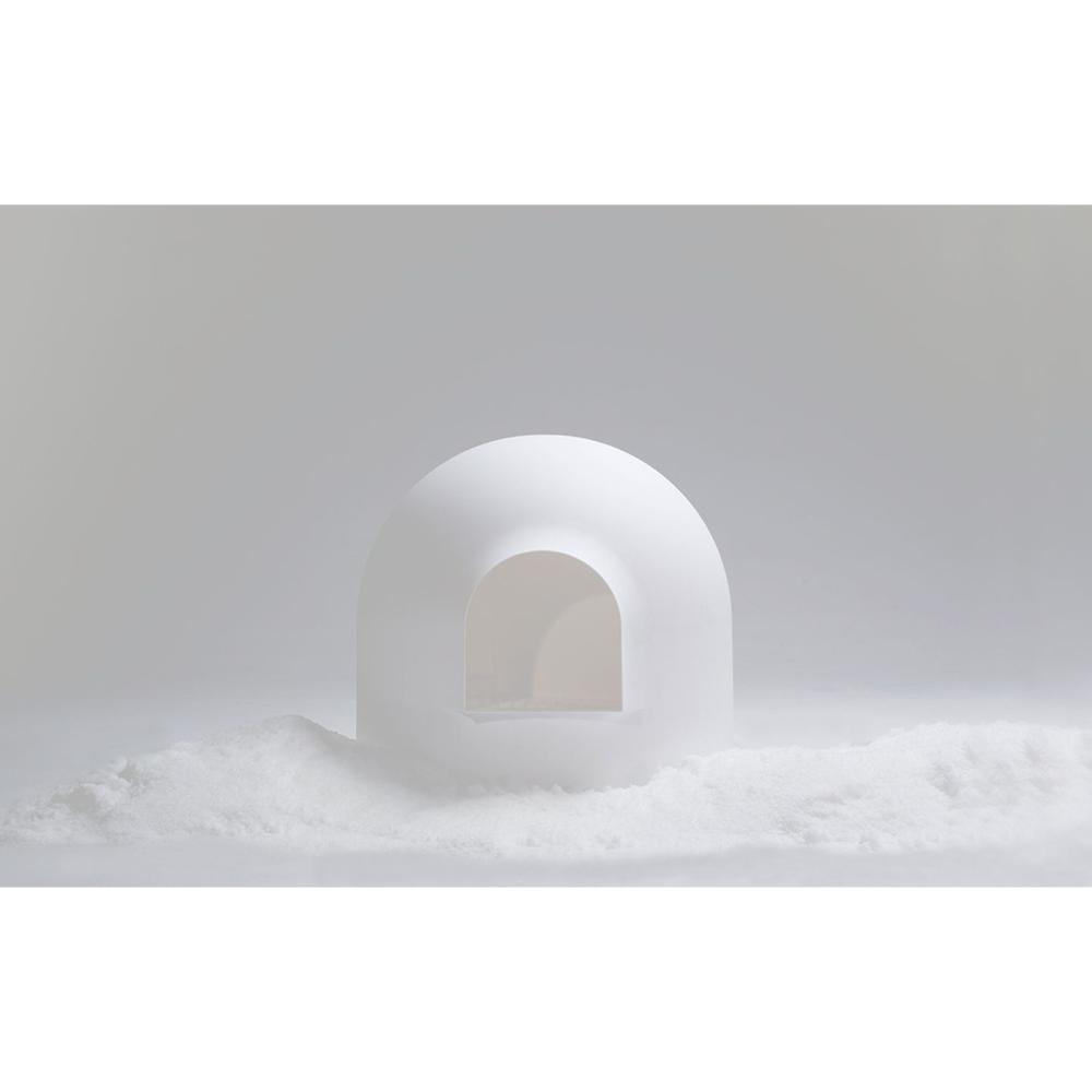 猫用トイレ スノードーム型 メーカー直送 ▼返品・キャンセル不可【他商品との同時購入不可】