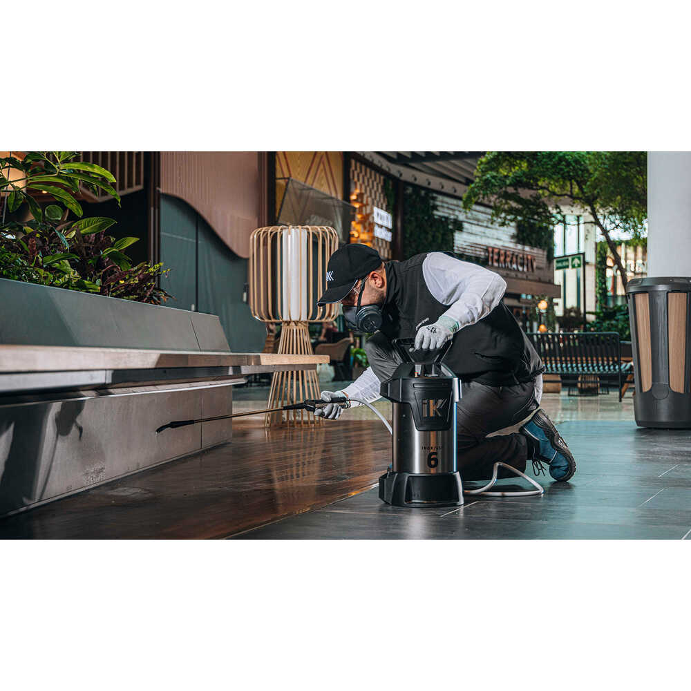 83373 iK 蓄圧式噴霧器 INOX6 メーカー直送 ▼返品・キャンセル不可【他商品との同時購入不可】