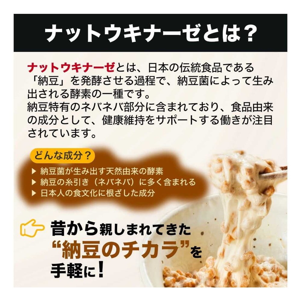 ◆ユウキ製薬 ナットウキナーゼ5000FU 60日分 120粒