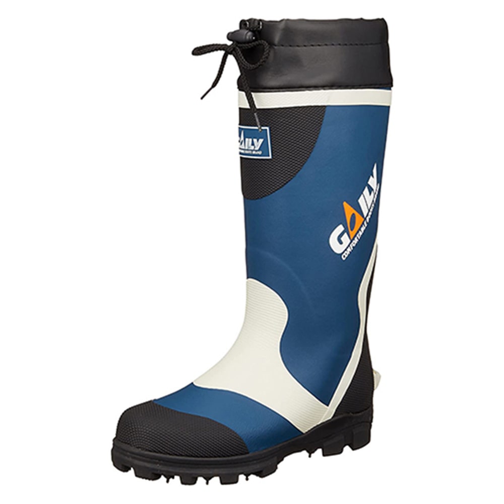 スパイク長靴 ブルー L メーカー直送 ▼返品・キャンセル不可【他商品との同時購入不可】