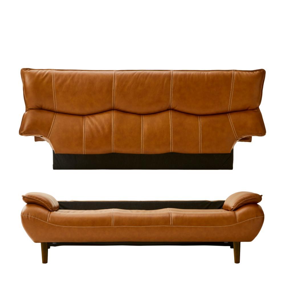 3人掛けソファ マリアン ブラック 290600 メーカー直送 ▼返品・キャンセル不可【他商品との同時購入不可】