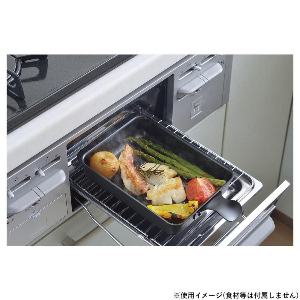 鉄鍋 グリルプレート シリコンコーティング 5298 メーカー直送 ▼返品・キャンセル不可【他商品との同時購入不可】