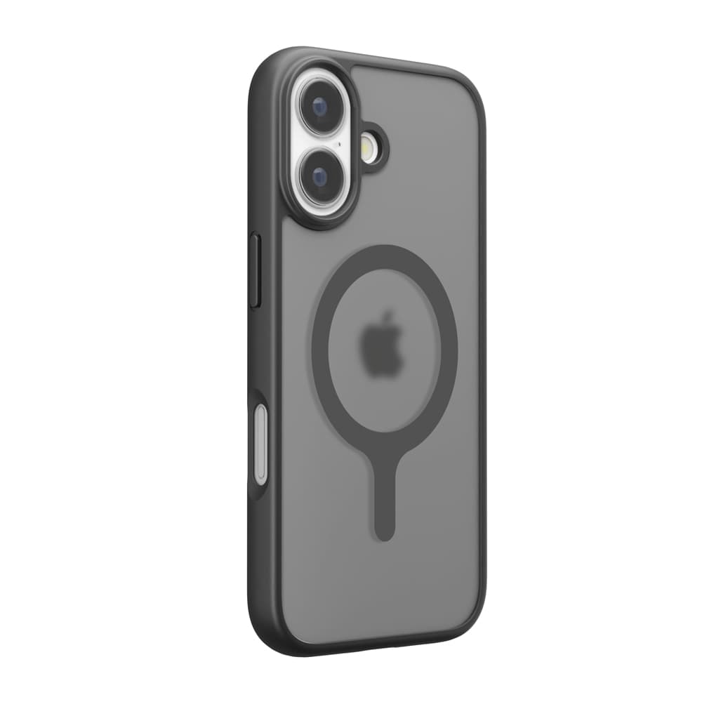 PGA iPhone 17用 MagSafe対応 ハイブリッドケース ブラック PG-25AMH01BK 35g