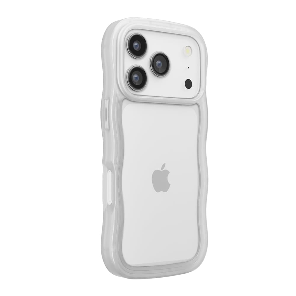 PGA iPhone 17 Pro用 ウェーブケース クリア 35g