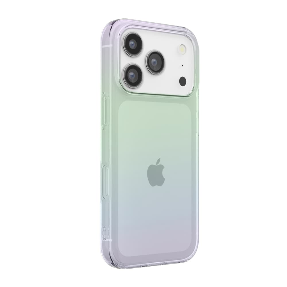 PGA iPhone 17 Pro用 クリアソフトケース オーロラ 25g