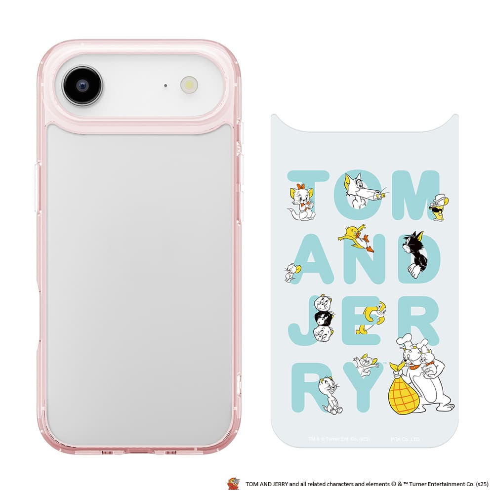 PGA iPhone Air用 ハイブリッドケース トムとジェリー PG-W25CPT01TAJ 30g