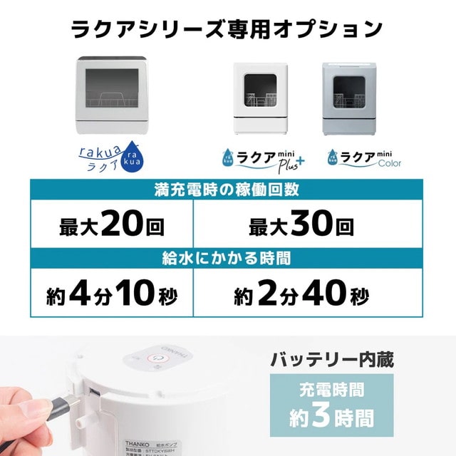 ラクアシリーズ用 電動給水ポンプ STTDKYSWH 【直送品】 返品・キャンセル・他商品と同時購入は不可