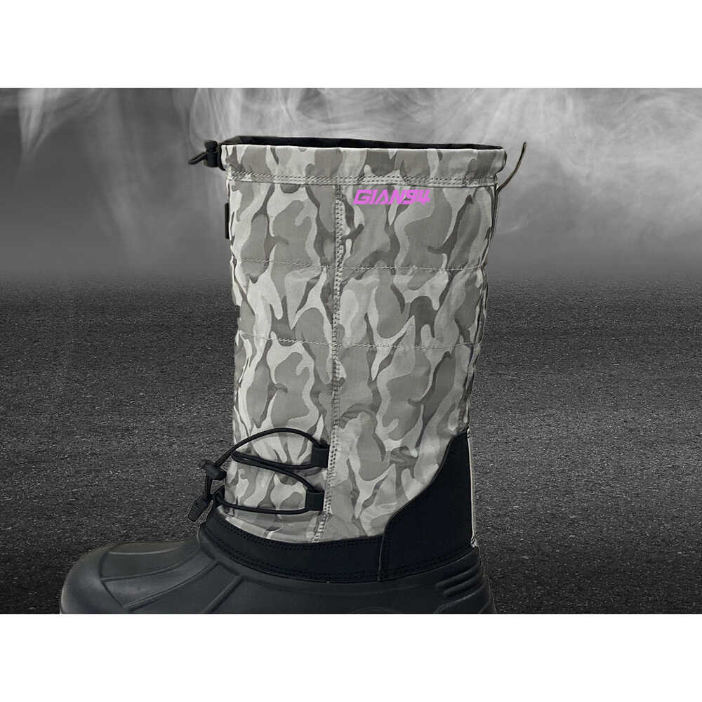 KEIAI 防寒長靴 GIAN94 シルバー/イエロー S 【直送品】 返品・キャンセル・他商品と同時購入は不可