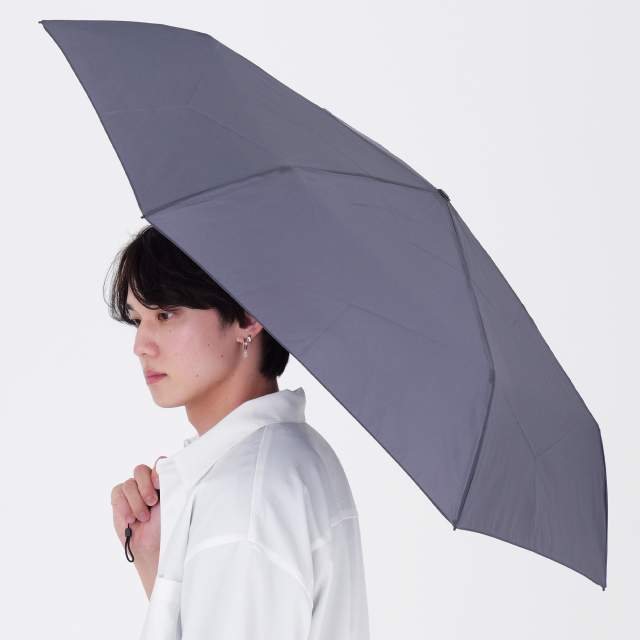 形状記憶 晴雨兼用日傘 折畳傘 メモリラ オートマティック 58cm NV 【直送品】 返品・キャンセル・他商品と同時購入は不可