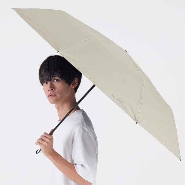 耐風 BIGサイズ UV 晴雨兼用 折たたみ傘 ソラニ ミニ58cm BG 【直送品】 返品・キャンセル・他商品と同時購入は不可