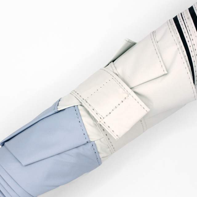 BIGサイズ 晴雨兼用 折畳傘 ソラニ遮光 バイカラー ミニ58cm SX 【直送品】 返品・キャンセル・他商品と同時購入は不可