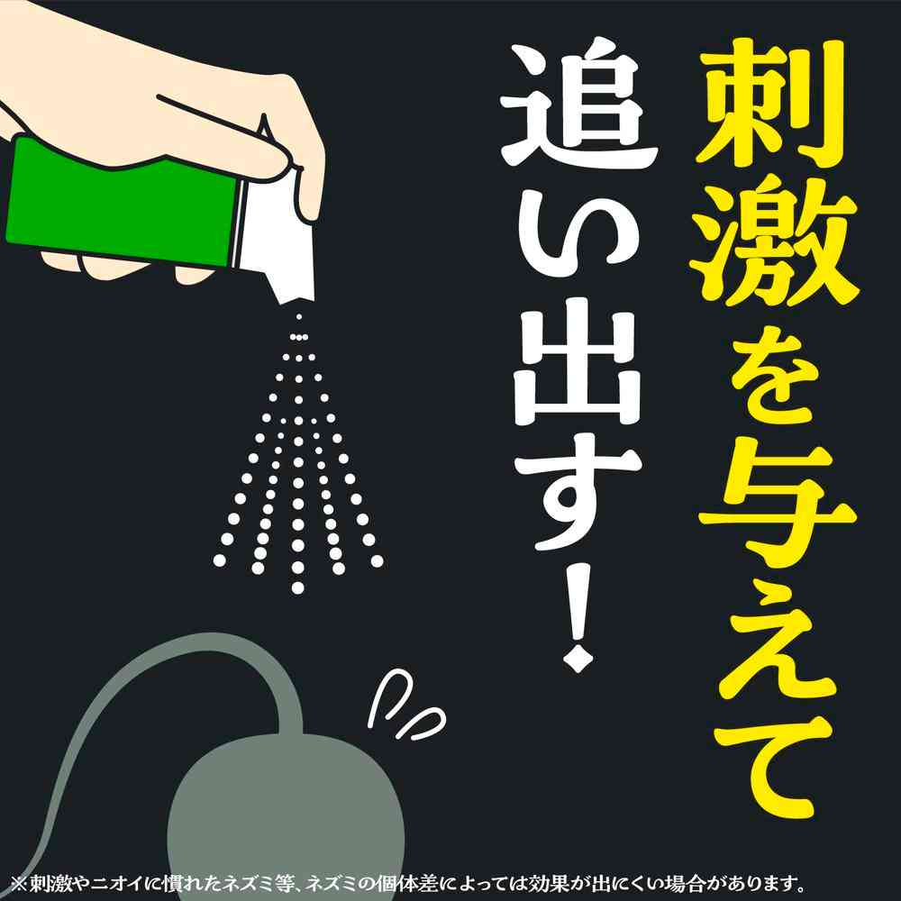 アース製薬 ネズミのみはり番 1プッシュ式 スプレー 50回分 65ml